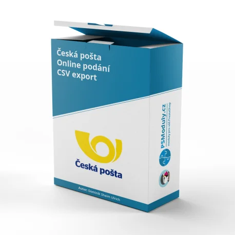 Česká pošta - Online podání - CSV + API export
