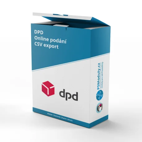DPD - Online podání - CSV + API export