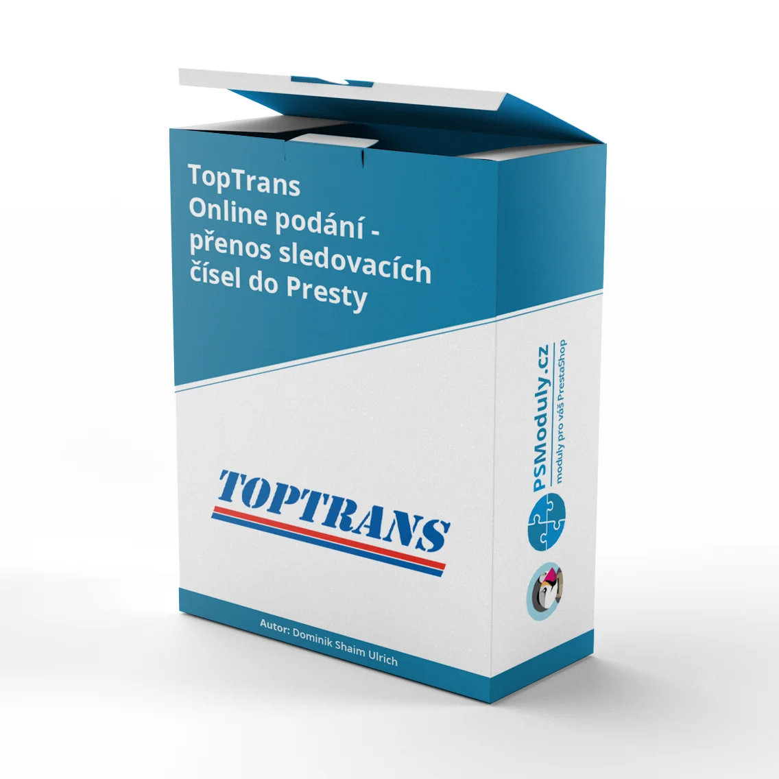 Toptrans - Online podání - přenos sledovacích čísel do Presty