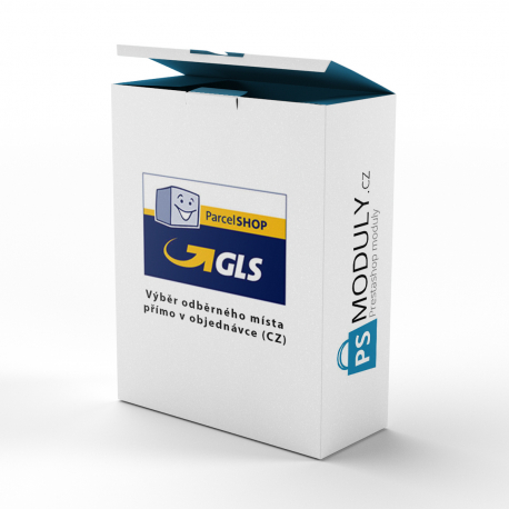 GLS - Parcel Shop - výběr odběrného místa přímo v objednávce