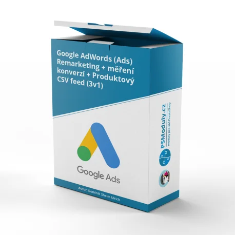 Google Ads - Remarketing + měření konverzí + Produktový CSV feed (3v1)