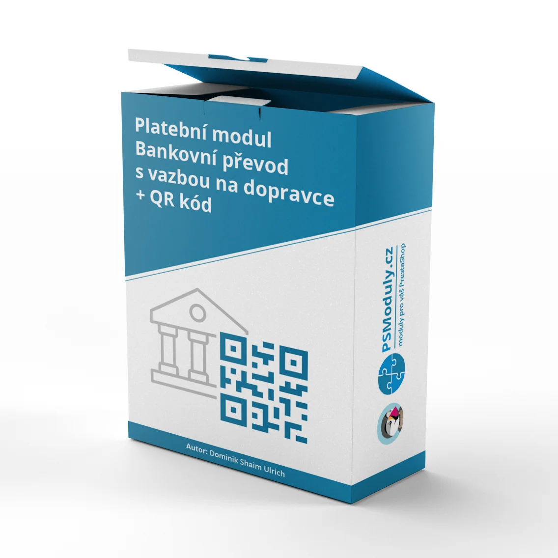 Bankovní převod + QR kód - platební modul
