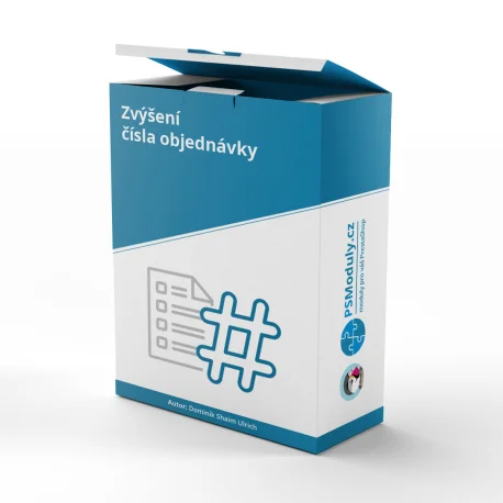 Zvýšení čísla objednávky