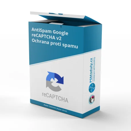 AntiSpam Google reCAPTCHA v2 - ochrana proti spamu