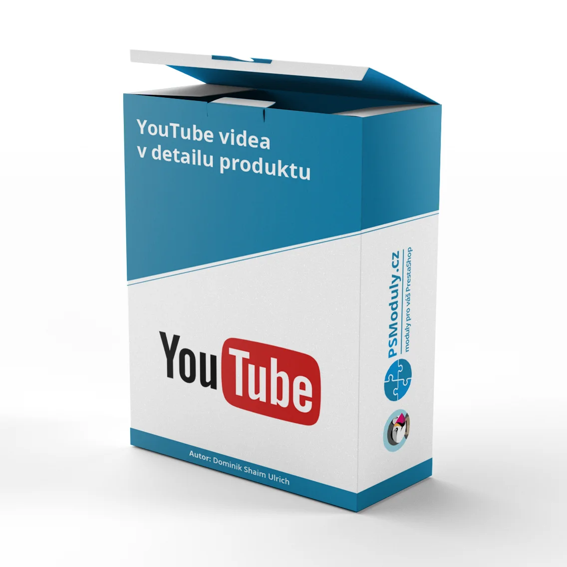 YouTube videa v detailu produktu