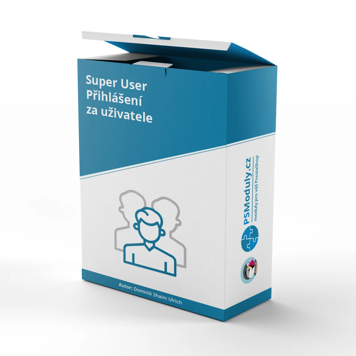 Super User - Přihlášení za uživatele