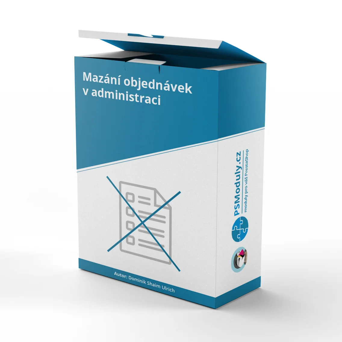 Mazání objednávek v administraci