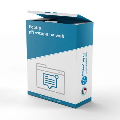 PopUp při vstupu na web
