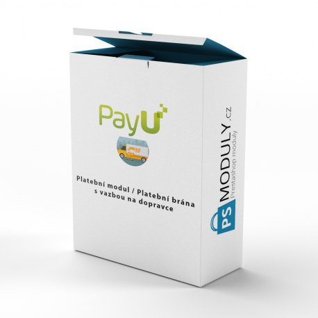 Platební modul / platební brána "PayU" s vazbou na dopravce