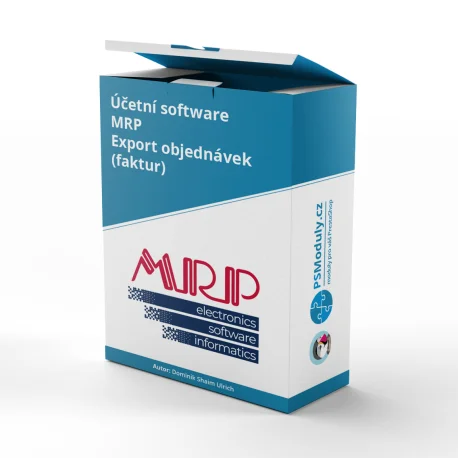 Účetní software MRP 1.0 - Export objednávek / faktur