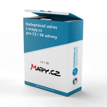 Našeptávač adres z Mapy.cz pro CZ / SK adresy