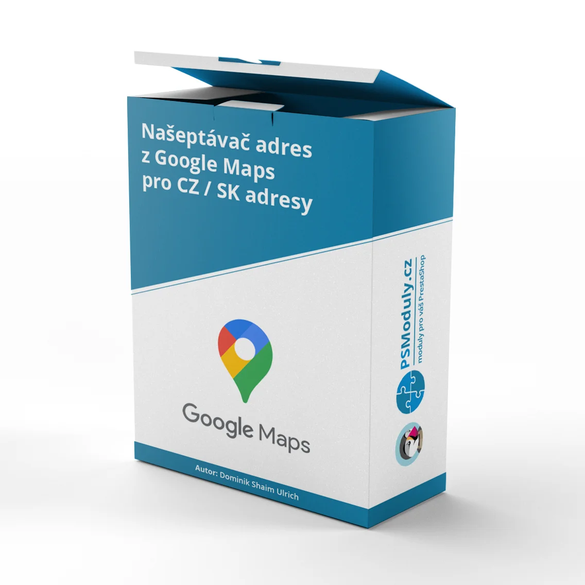 Našeptávač adres z Google Maps pro CZ / SK adresy