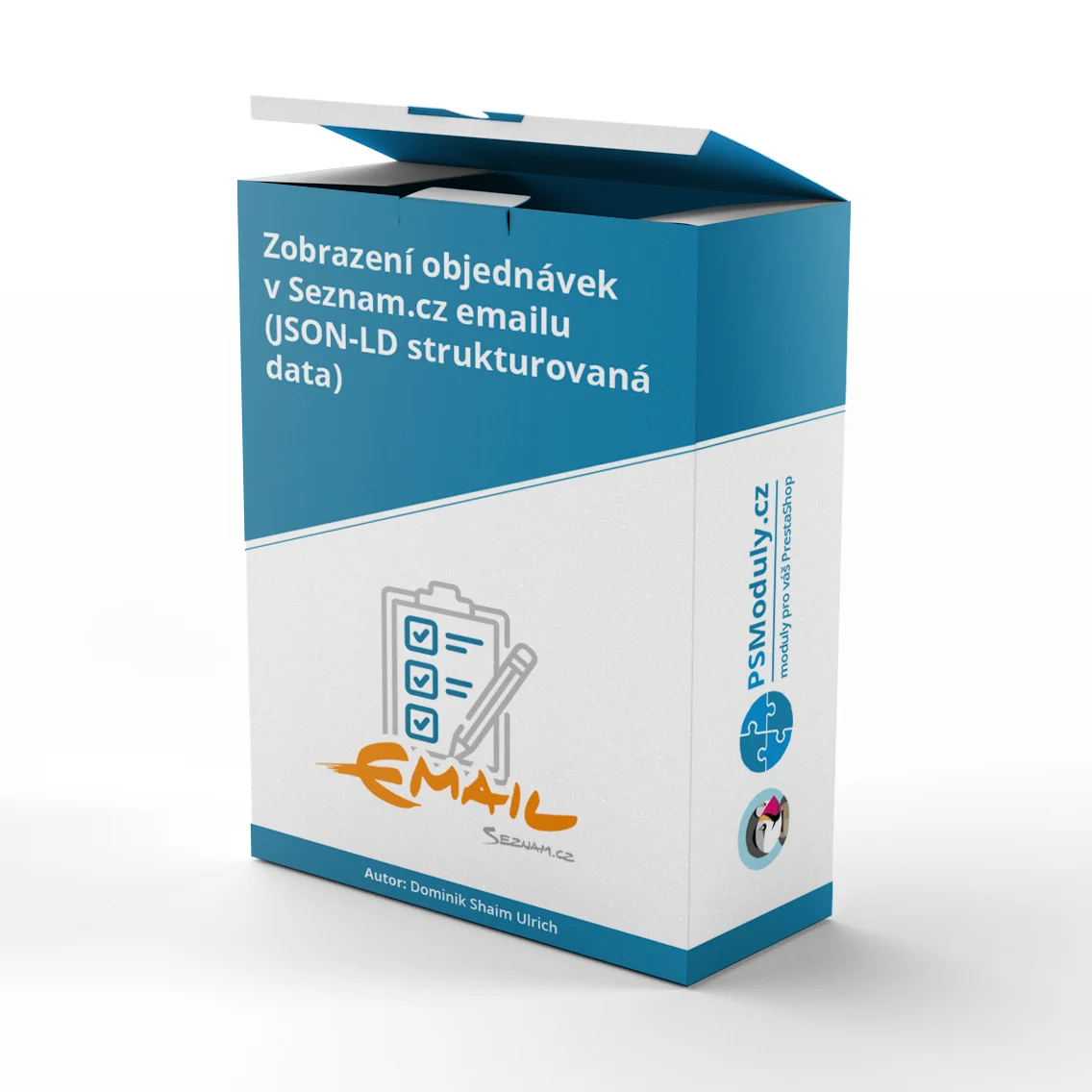 Zobrazení objednávek v Seznam.cz emailu (JSON-LD strukturovaná data)